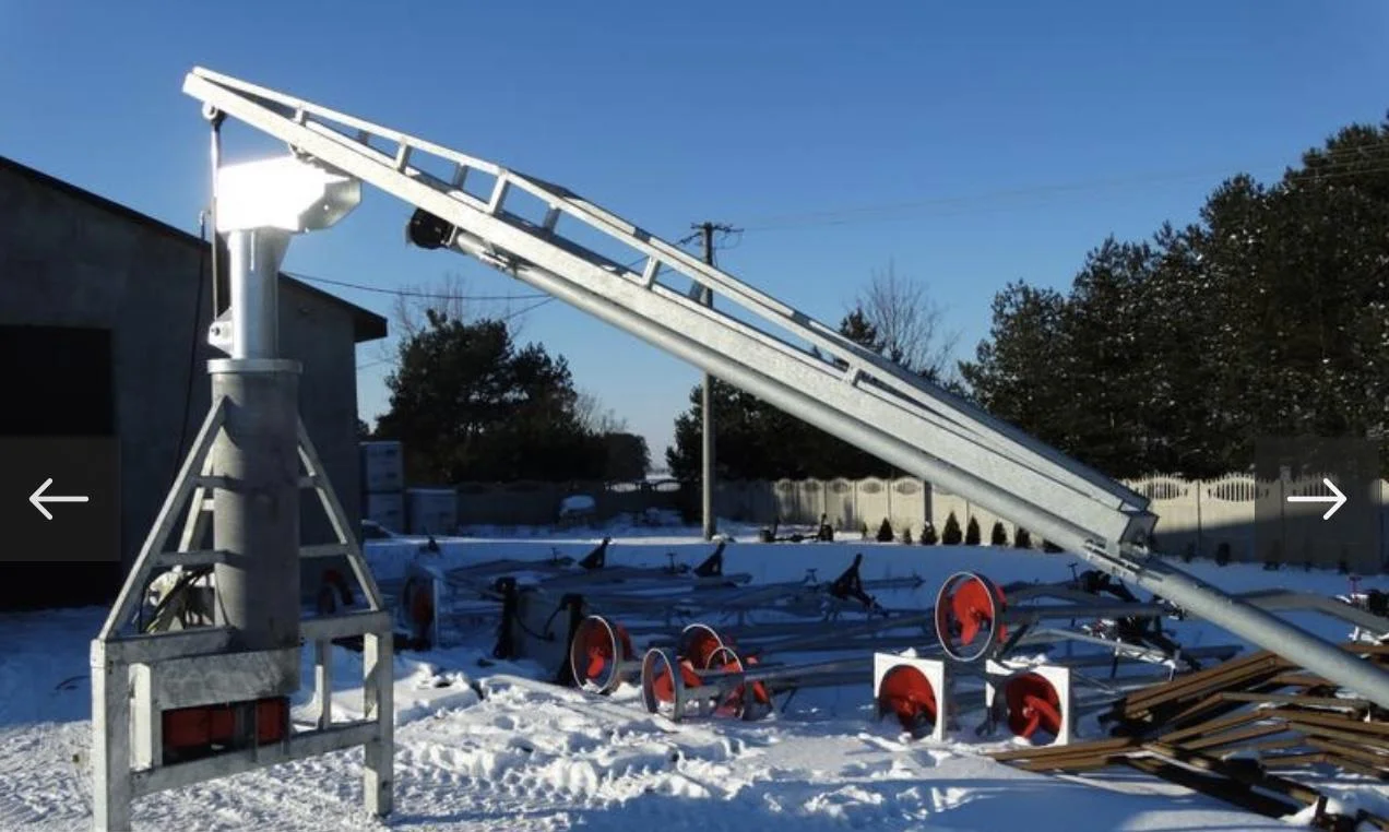 Gödselomrörare med vridbart stativ
