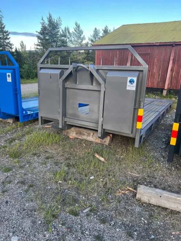 Maskinflak med omvänd kil – produktbild 1